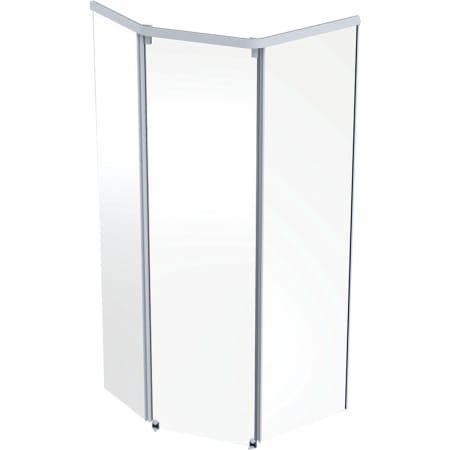 558.203.00.1 Пятиугольный передний элемент Porsgrund Showerama 10-5 Geberit  - Вид №4