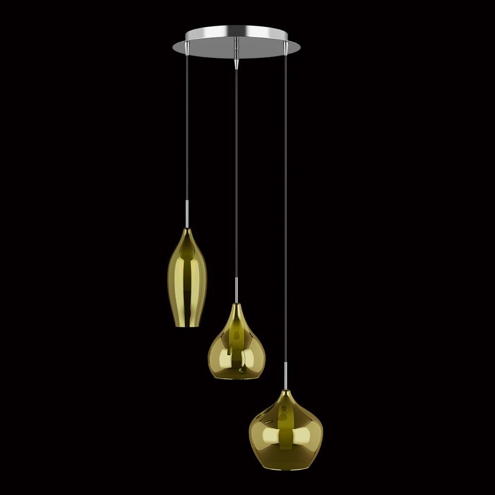 Подвесная люстра Lightstar Pentola 803058 LIGHTSTAR ДИЗАЙНЕРСКИЕ, PENTOLA 058060 Зеленый  - Вид №2