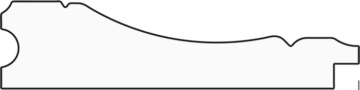 BY 4034 Зеркало с гравировкой в багетной раме - вензель бронзовый 101 mm EVOFORM Exclusive-G - Вид №4