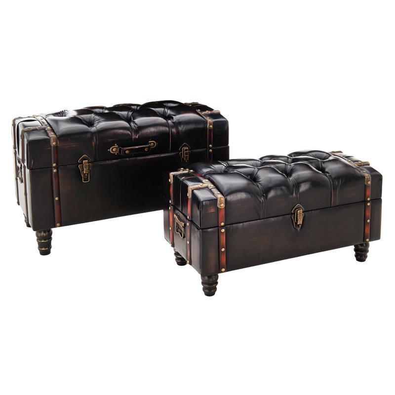 3850479.0004 Пуфы-сундуки, набор из 2х TO4ROOMS 