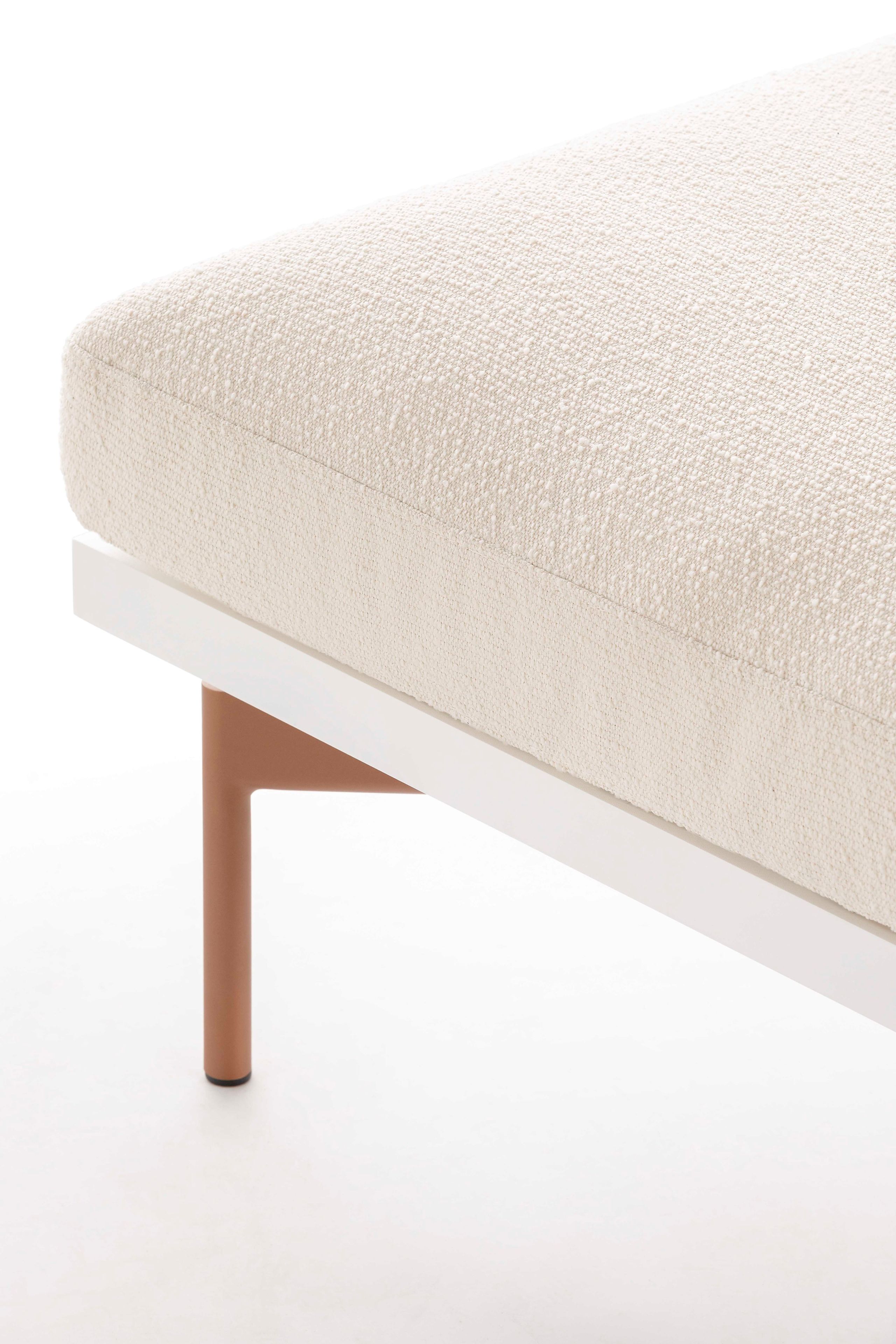 Квадратный пуф из ткани GANDIABLASCO волны ARCH-00039946 - Вид №8