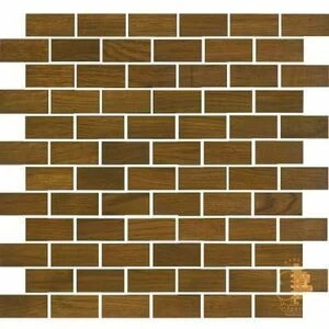 Мозаика и 3D панели из дерева Tarsi Кирпич 207 Дуб Селект (Гладкая) 331х331 мм.