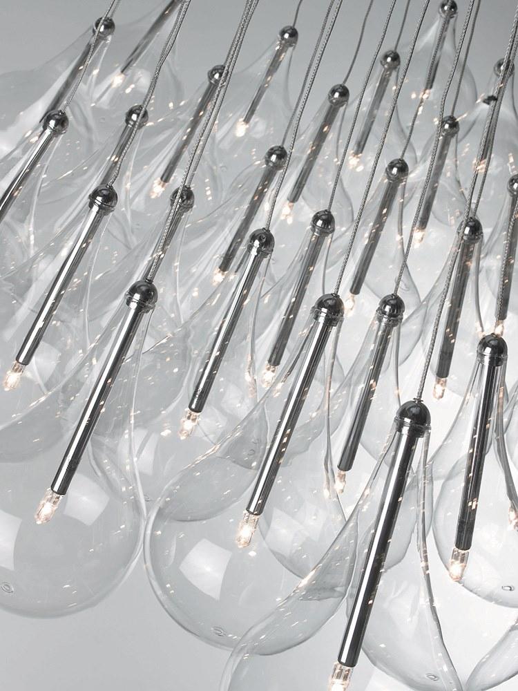 Alma light Подвесной светильник из галогенного стекла Drop 5100 - Вид №4