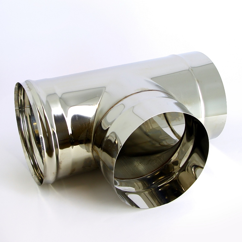 Тройник-К 90" Ferrum Ф200 (430/0,5мм) FM112001F