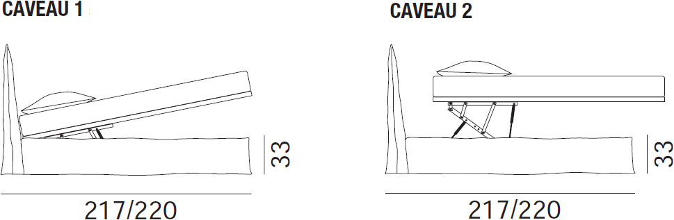 Gervasoni Кровать-контейнер двуспальная Ghost sun-id-1412628 - Вид №14