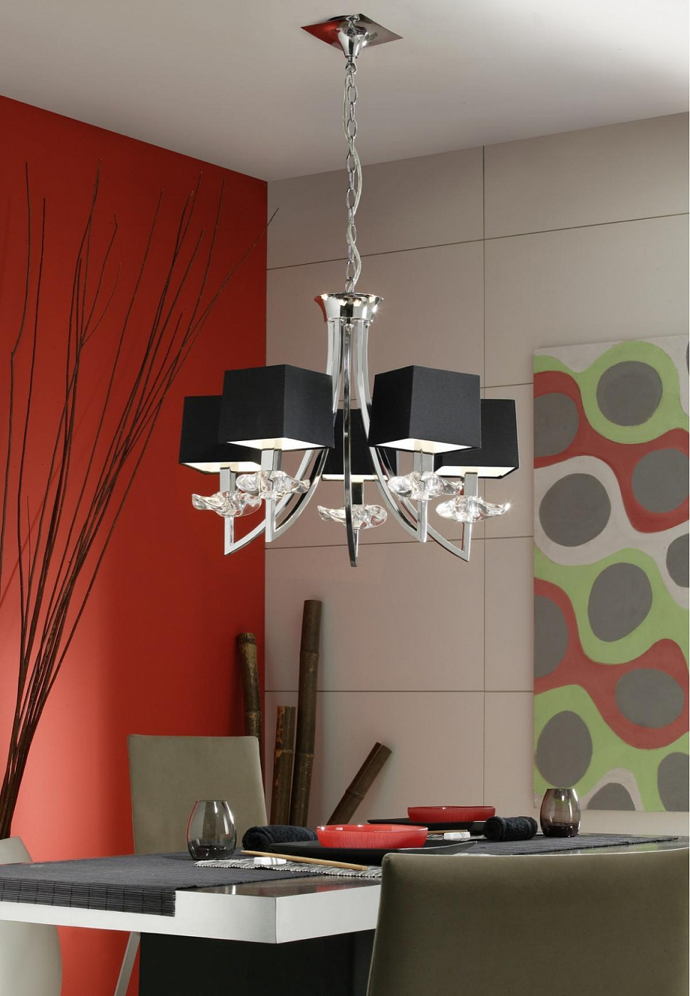 066728 Люстра 5L 0782 Mantra Akira