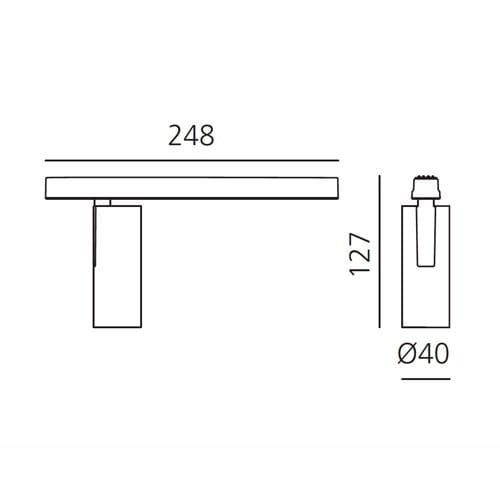 Алюминиевое освещение трека Artemide Turn Around ARCH-00079415 - Вид №60