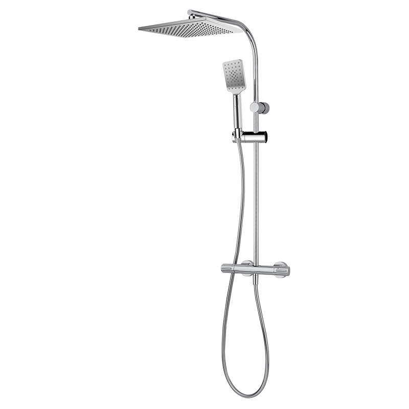 44425440 BASIC Душ термостатический с колонкой Хром GRB MIXERS 