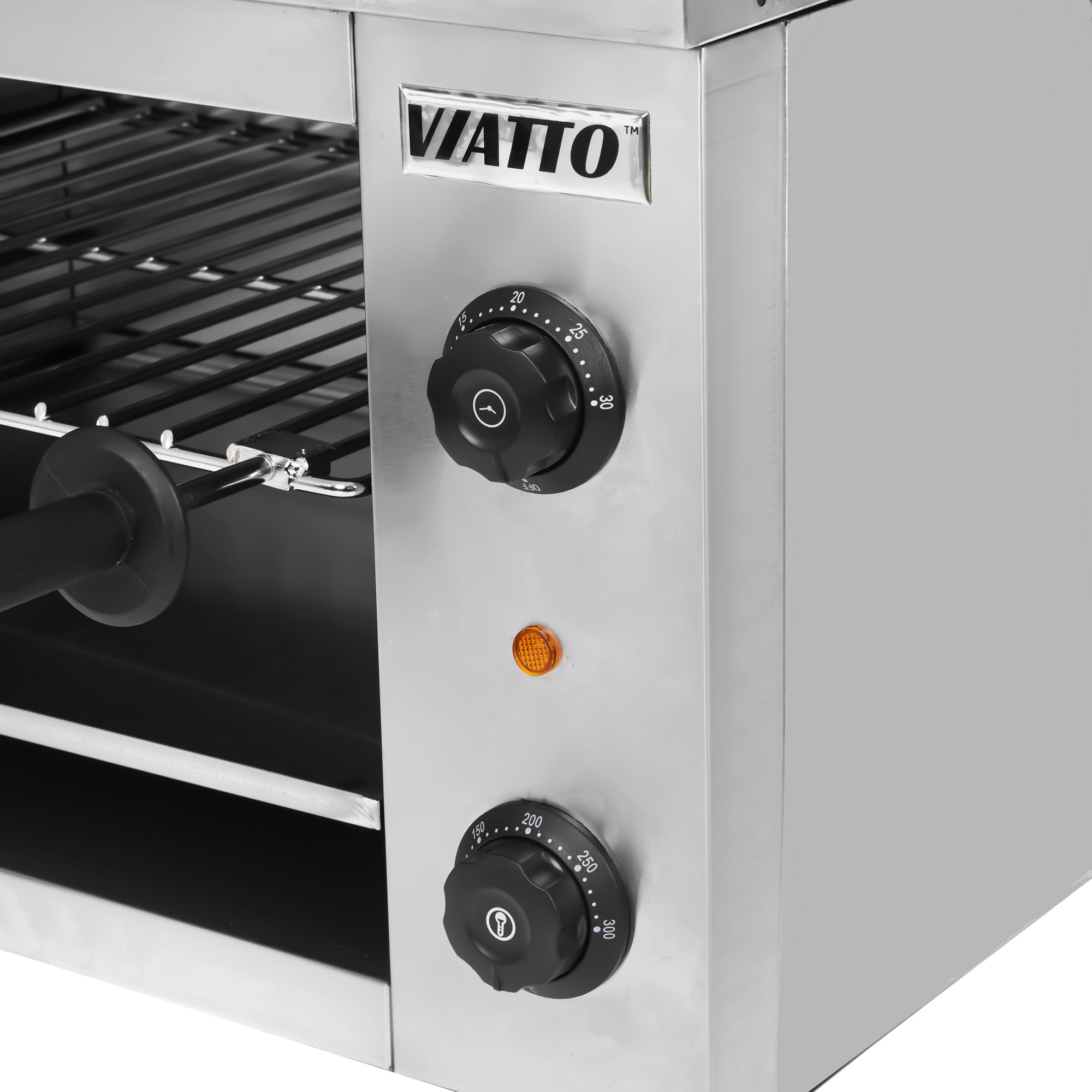 9076773 Гриль-саламандра Viatto HES-938 серый STDN-0057972 - Вид №4