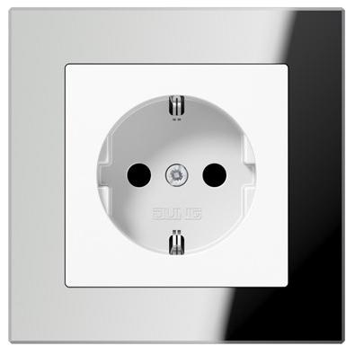 JUNG Электрическая розетка в стекле A creation sun-id-1509651 - Вид №6