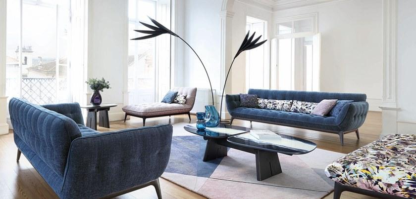 Roche Bobois 3-х местный тканевый диван sun-id-1426298 - Вид №1