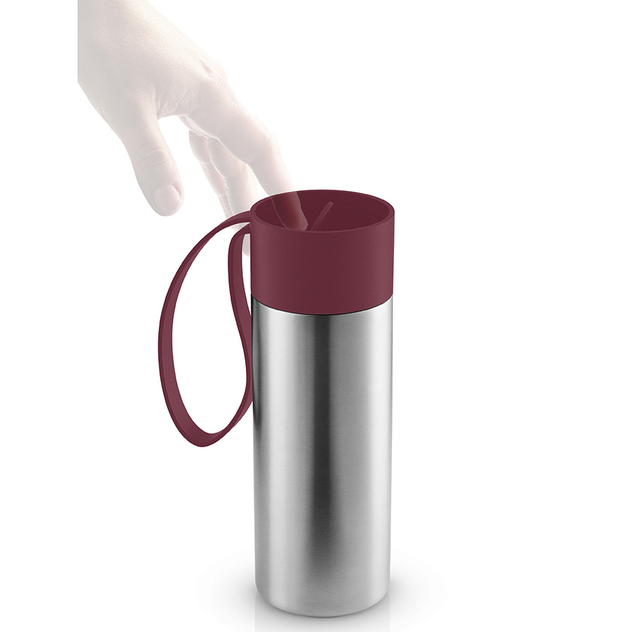 567054 Термос to go 350 мл гранатовый Eva Solo  - Вид №3