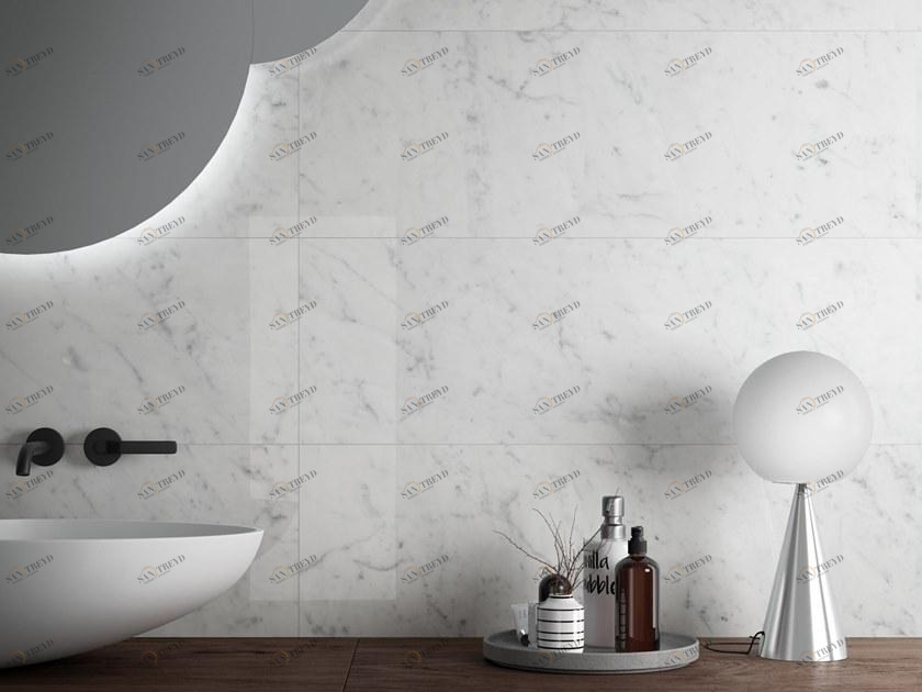 Italgraniti Белая плитка для стен с эффектом мрамора Lux experience wall sun-id-1476394