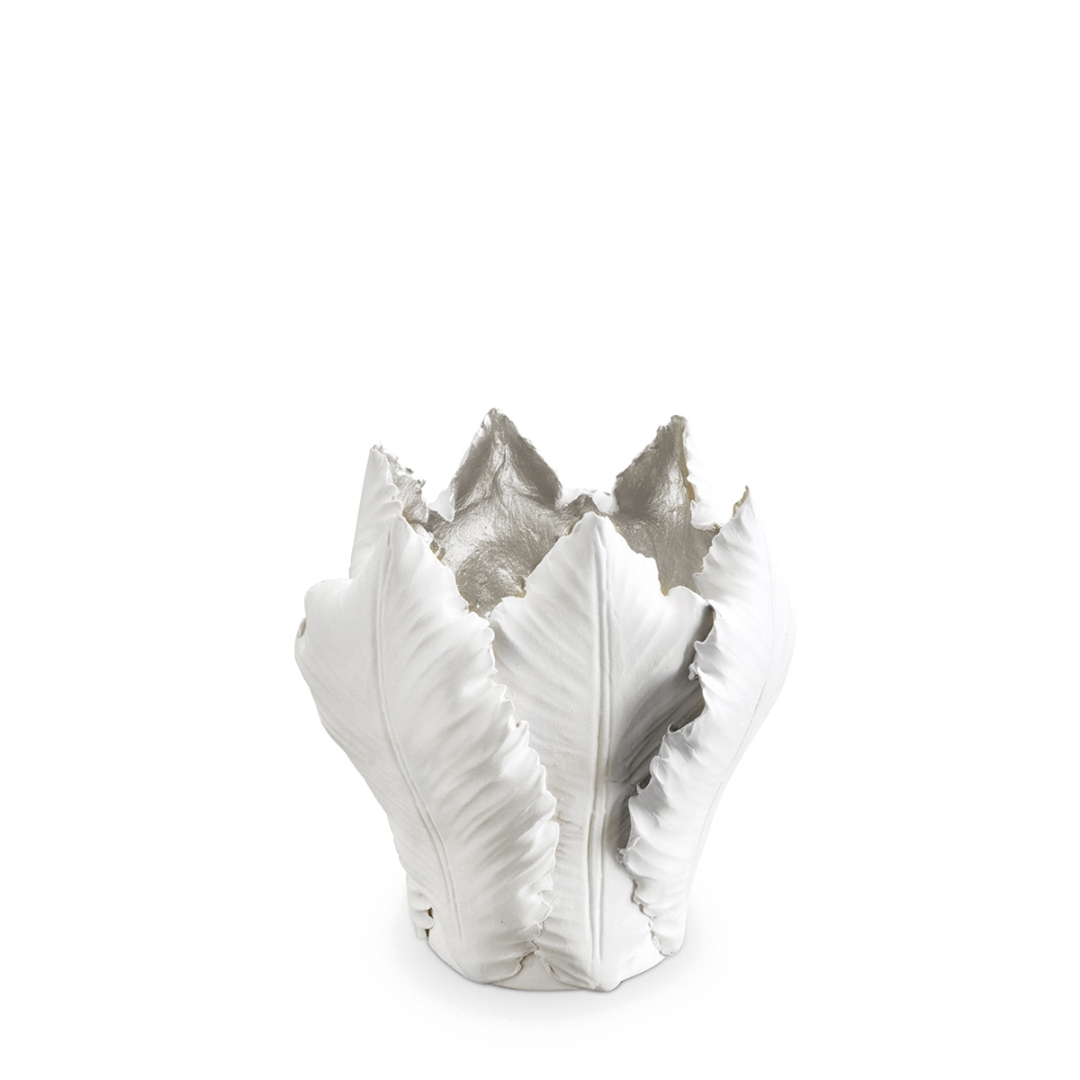 300049-GG ABHIKA ПОДСВЕЧНИК ТЮЛЬПАН GREY/GOLD  - Вид №1