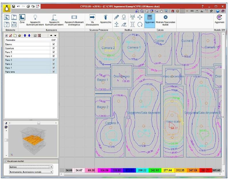 ATH ITALIA software Расчет внутреннего освещения по ЕН 12464-1 Cypelux sun-id-1456261 - Вид №1