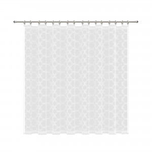 81948127 Занавеска на ленте «Соты», 250х160 см, цвет белый