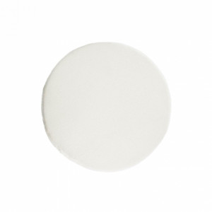 108499 Круглая подушка для стула , белая, из 100% шерсти, Ø 35 см La Forma Biasina