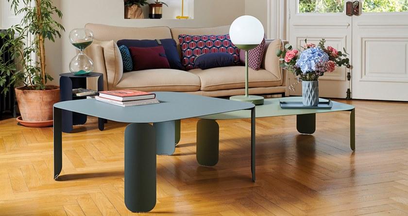 Fermob Квадратный алюминиевый садовый столик Bebop 5619 - Вид №1