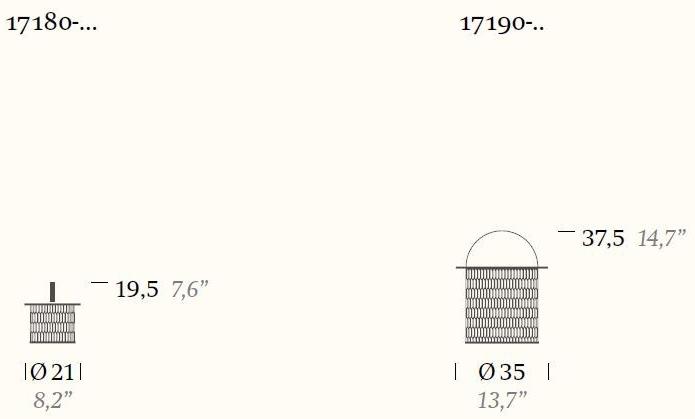 Kettal Подсвечник из алюминия  #17190  - Вид №4