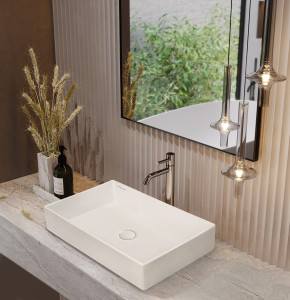 NOV60SLWB01S Накладной умывальник NOVEL SLIM 60 SANITA LUXE Best