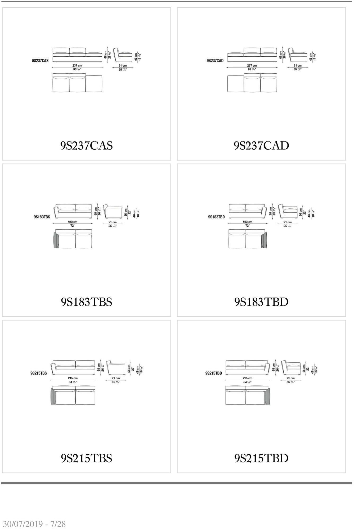 Maxalto Модульный тканевый диван с шезлонгом Solatium sun-id-1479911 - Вид №8