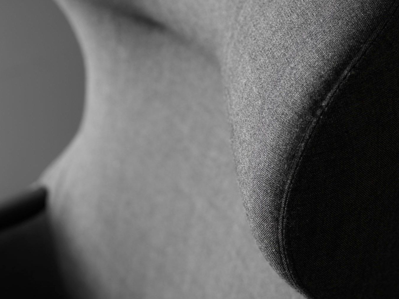 Тканевое кресло с подлокотниками с высокой спинкой PIAVAL CAMEO-Contract ARCH-00075768 - Вид №3