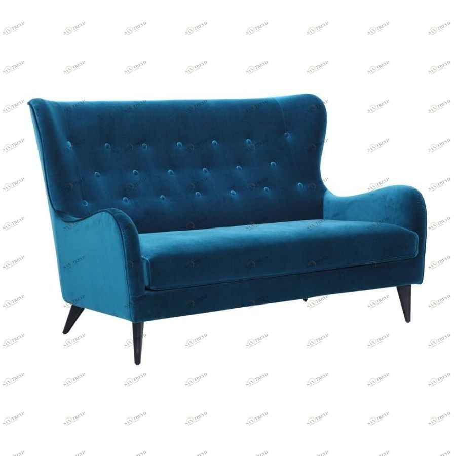 Диван Pola, двухместный, синий Sits S1529