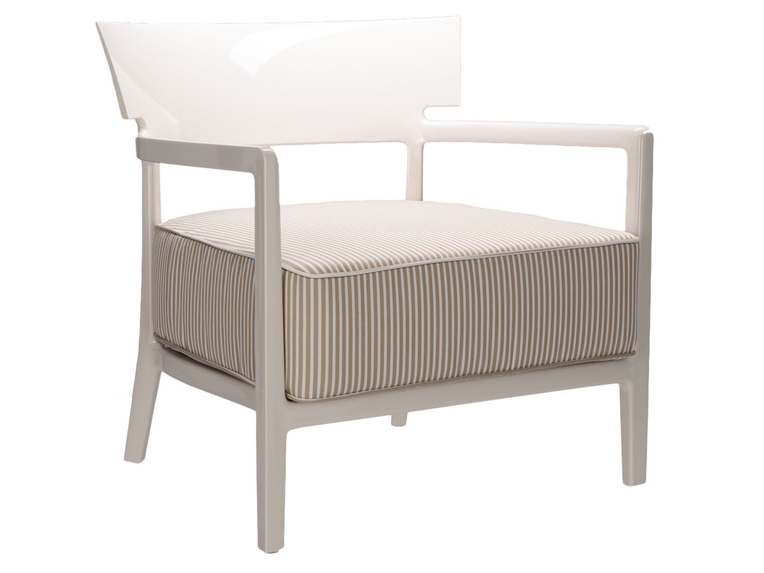 Съемное садовое кресло из поликарбоната и ткани с подлокотниками Kartell CARA ARCH-00047207 - Вид №45