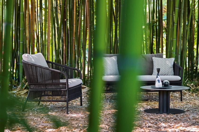 Varaschin Веревочное садовое кресло с подлокотниками Cricket 2995 - Вид №5