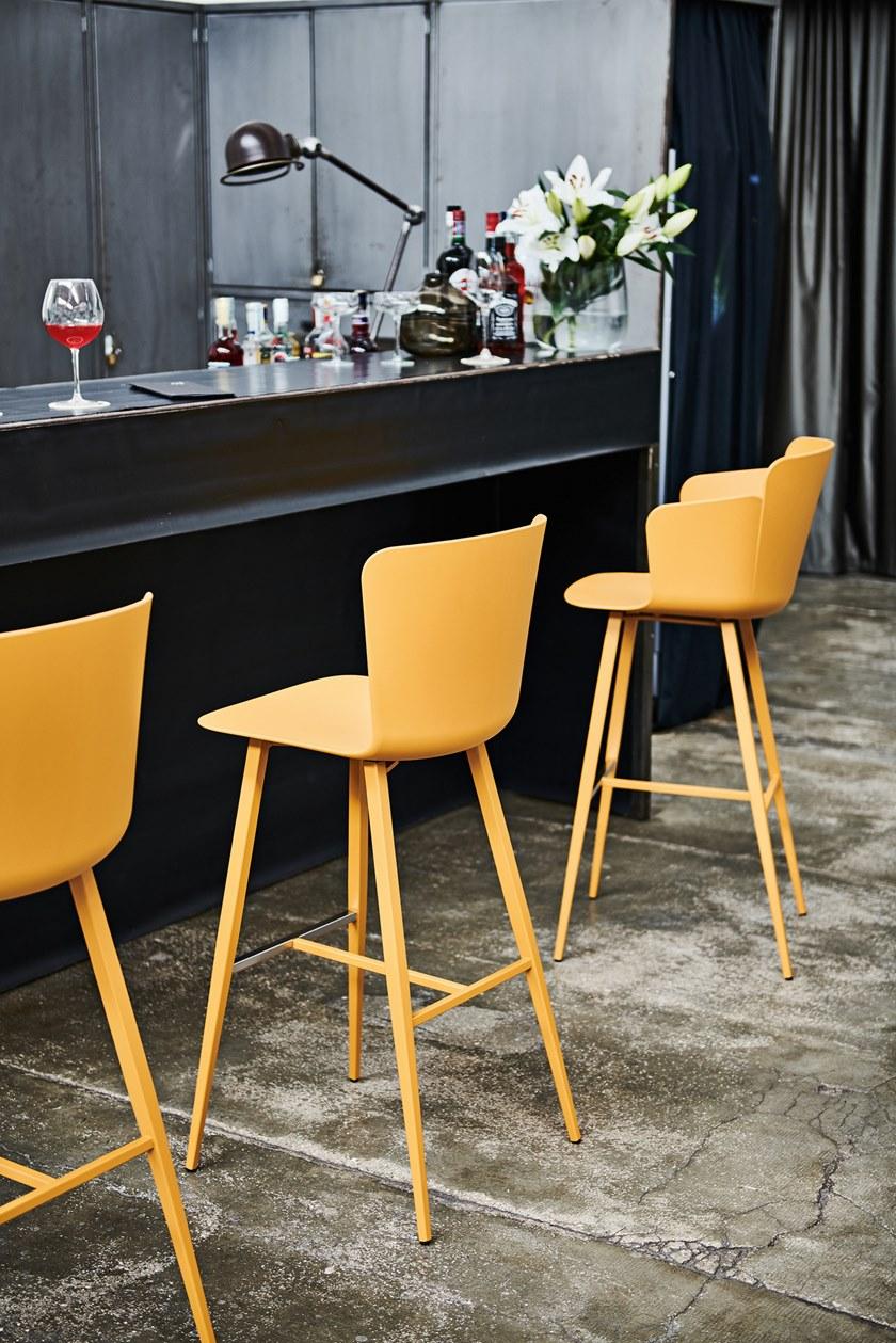 Midj Пластиковый барный стул с подлокотниками Calla sun-id-1478606 - Вид №2