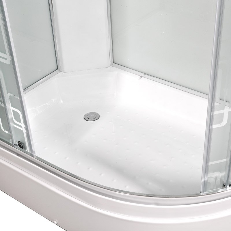 Душевое ограждение С 01 Душевое ограждение DETO Серия С ЕМ2712 L N LED с гм. - Вид №2