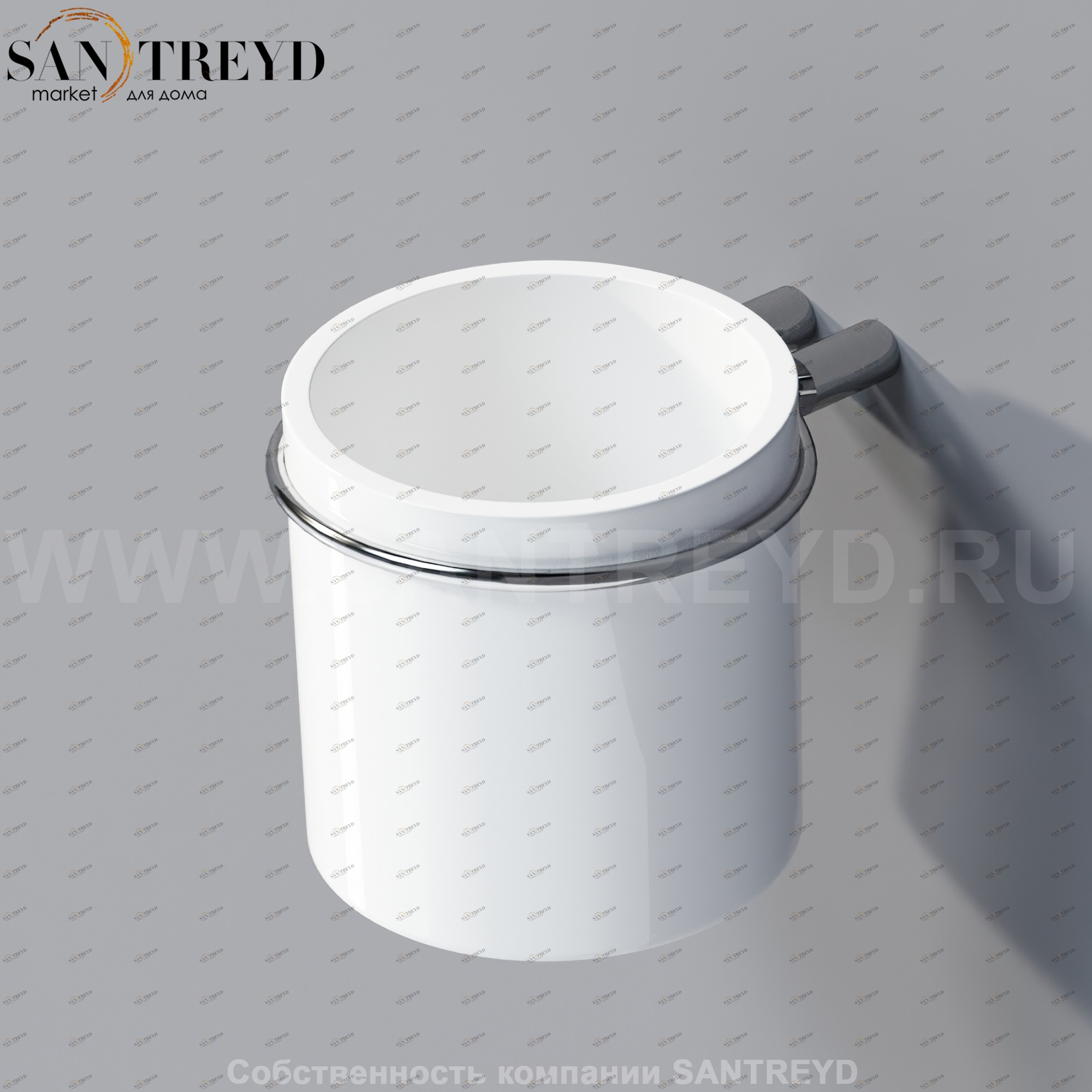 Agape BUCATINI Держатель для мыла настенный белый ABUC0160Z