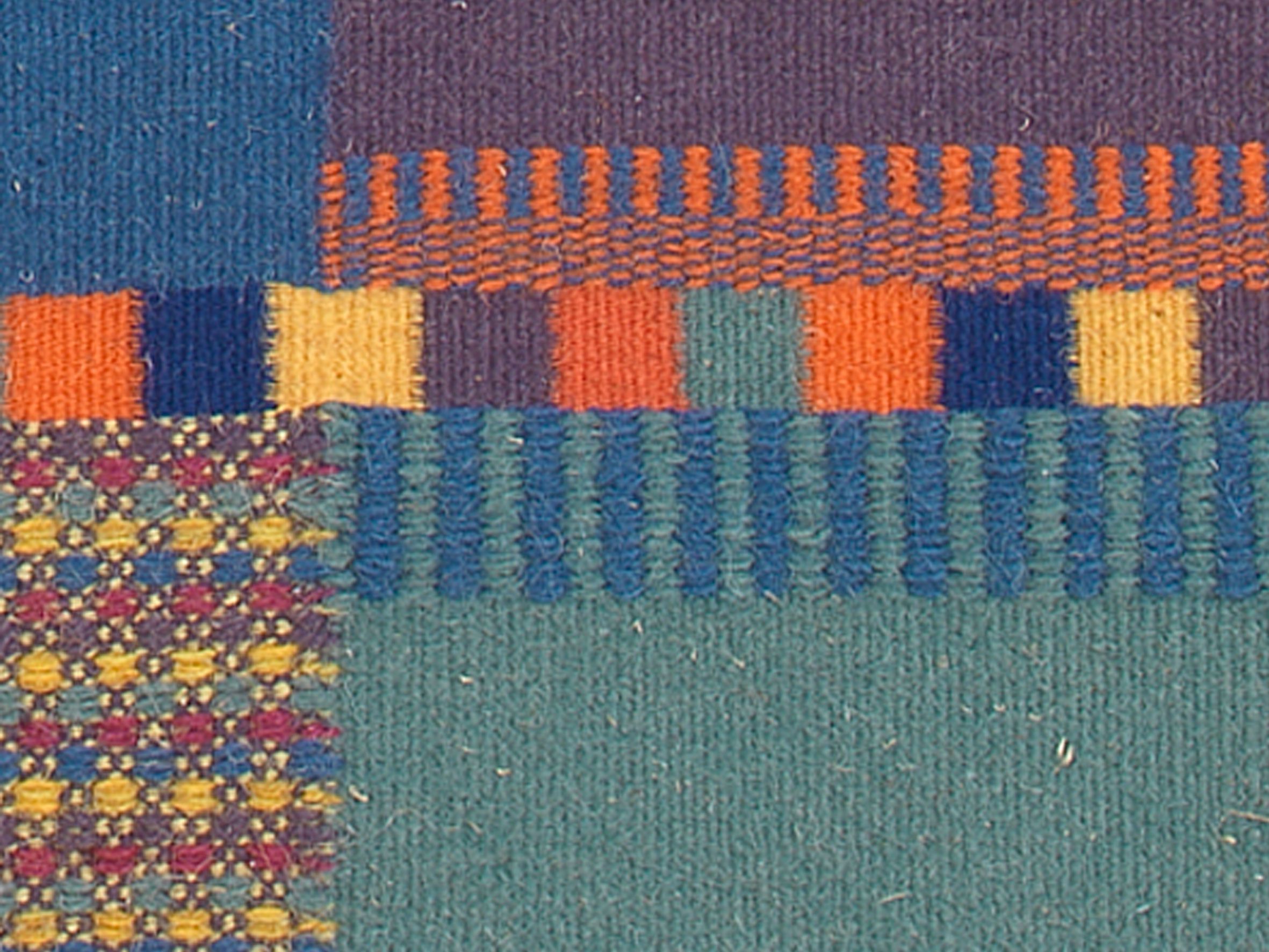 Шерстяной ковер ручной работы в стиле пэчворк Eugenia Pinna Ambisues ARCH-00060394 - Вид №2