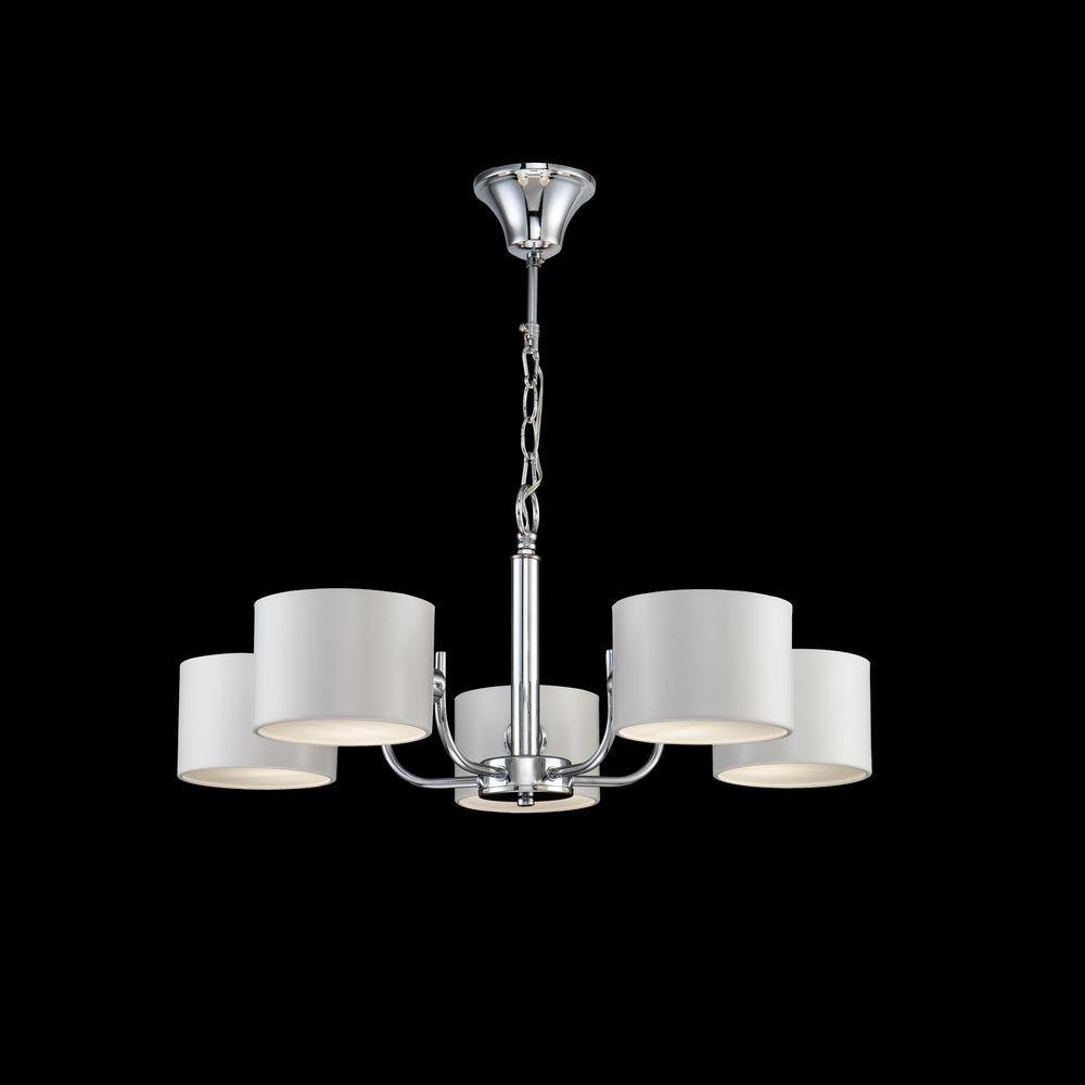 Подвесная люстра Freya Anita FR5012PL-05CH FREYA ANITA 220527 Белый  - Вид №1