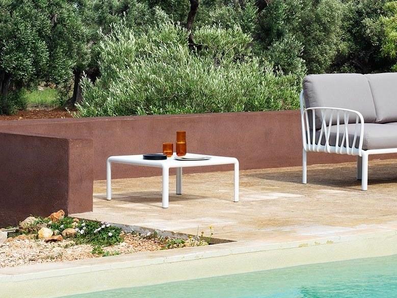 Nardi Квадратный садовый журнальный столик из смолы Komodo sun-id-1484360 - Вид №1