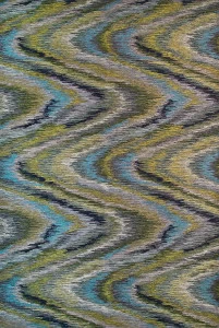 Ковер ALINA WAVE 160х230 ARBEN DECOR MAGIC ALINA 321718 Серый;зеленый;разноцветный