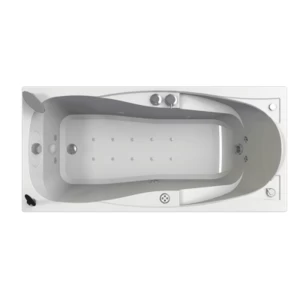 Гидромассаж "Спортивный Chrome" на ванну Парма-дона (двигатель 900 Вт, система "Turbo-pool", джет Релакс - 8 шт., джет Линц, Магнус - 1 шт.)