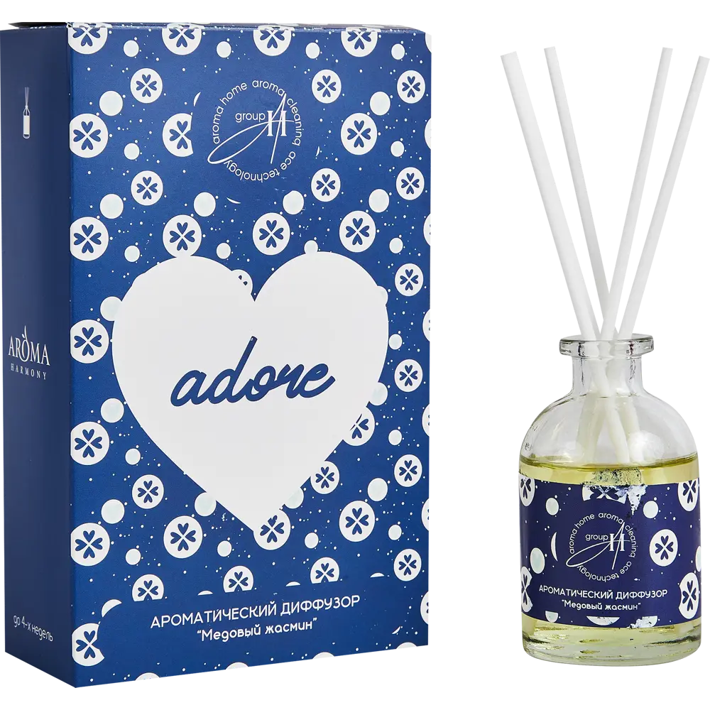 Ароматический диффузор Aroma Harmony Медовый жасмин 50 мл 89348259 STLM-2066553 