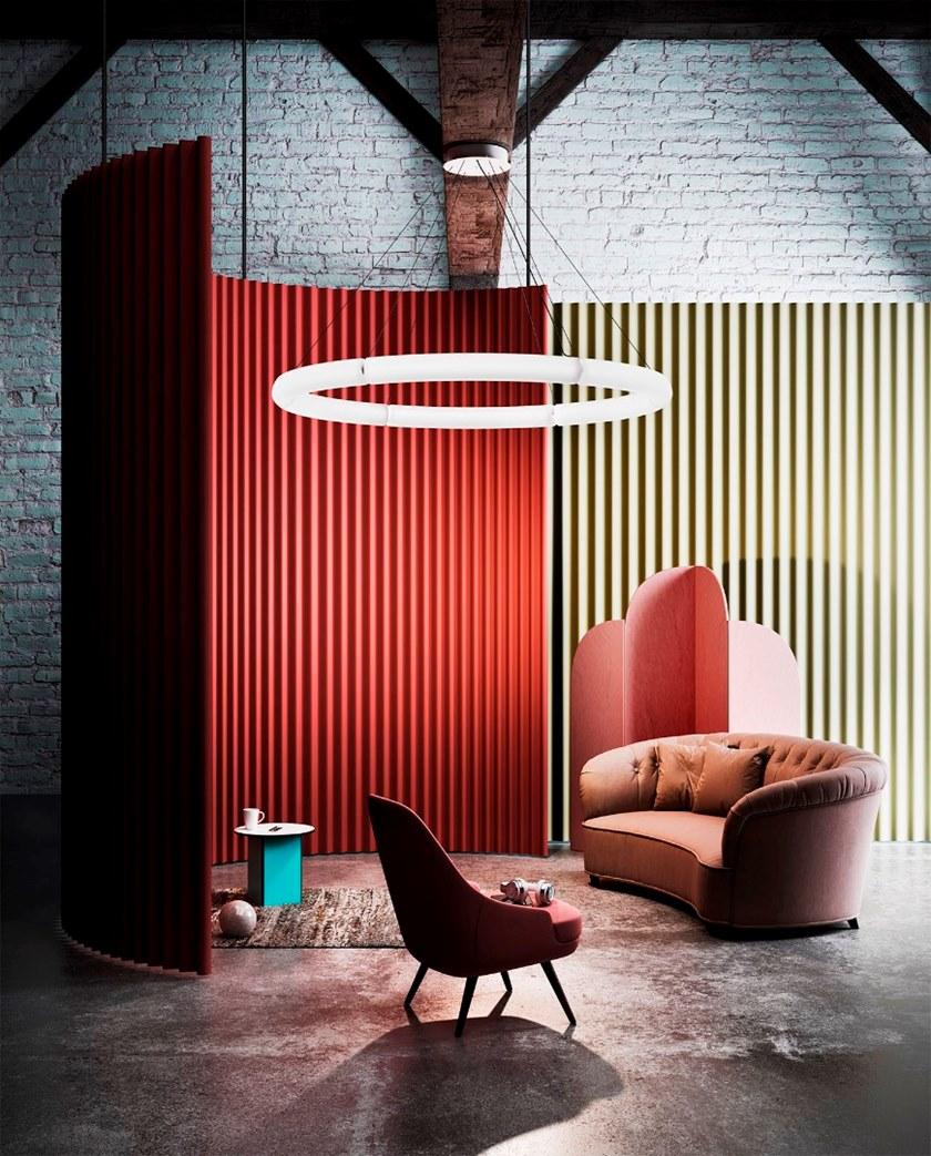 Martinelli Luce Светодиодный подвесной светильник из полиэтилена Mamba sun-id-1493158 - Вид №7