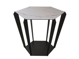 Алюминиевый шестигранный садовый стол