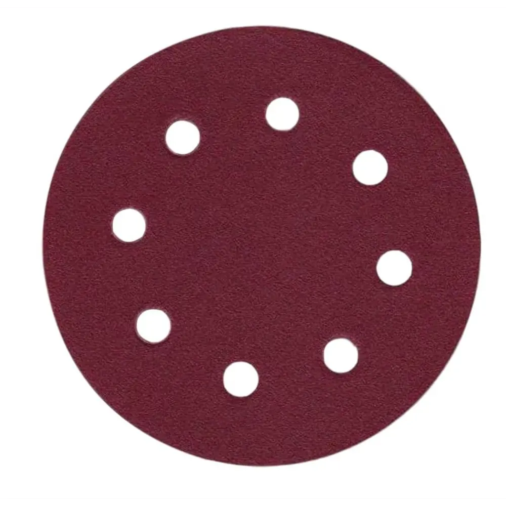 Абразивный круг Velcro Dexter P40, 8 отверстий, D180 мм 18641640 STLM-2133844 