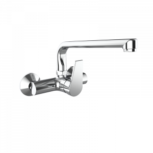 10960100 BASIC/PREMIUM Эко Проект стена Раковина Смеситель высокий носик Хром GRB MIXERS