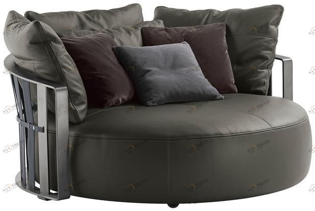 Poltrona Frau Изогнутый диван La collezione - divani e poltrone sun-id-1442794