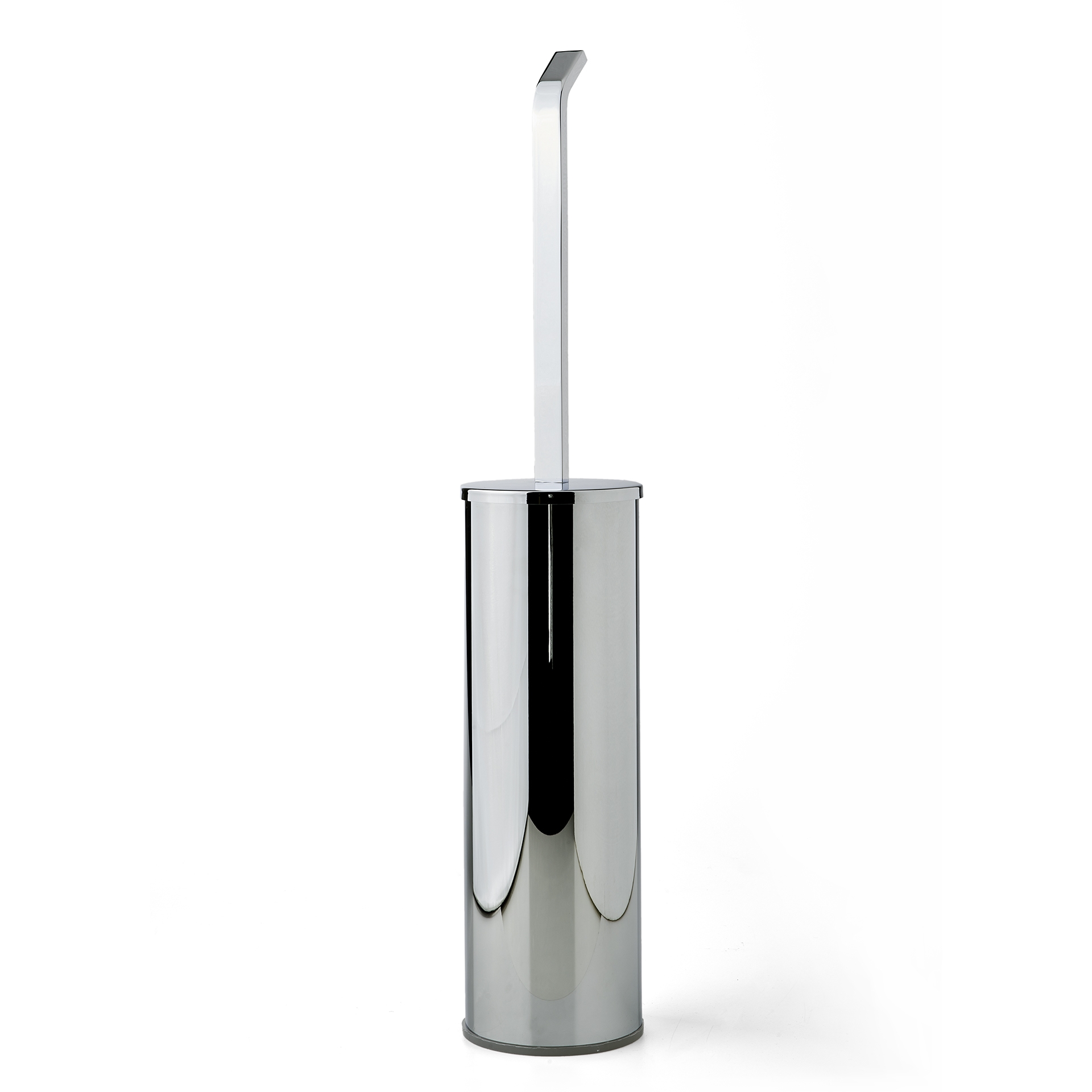 WI07T 3SC Круглый настенный держатель для туалетной щетки D. 8 - H. 45 Moderno Treesseci 3SC