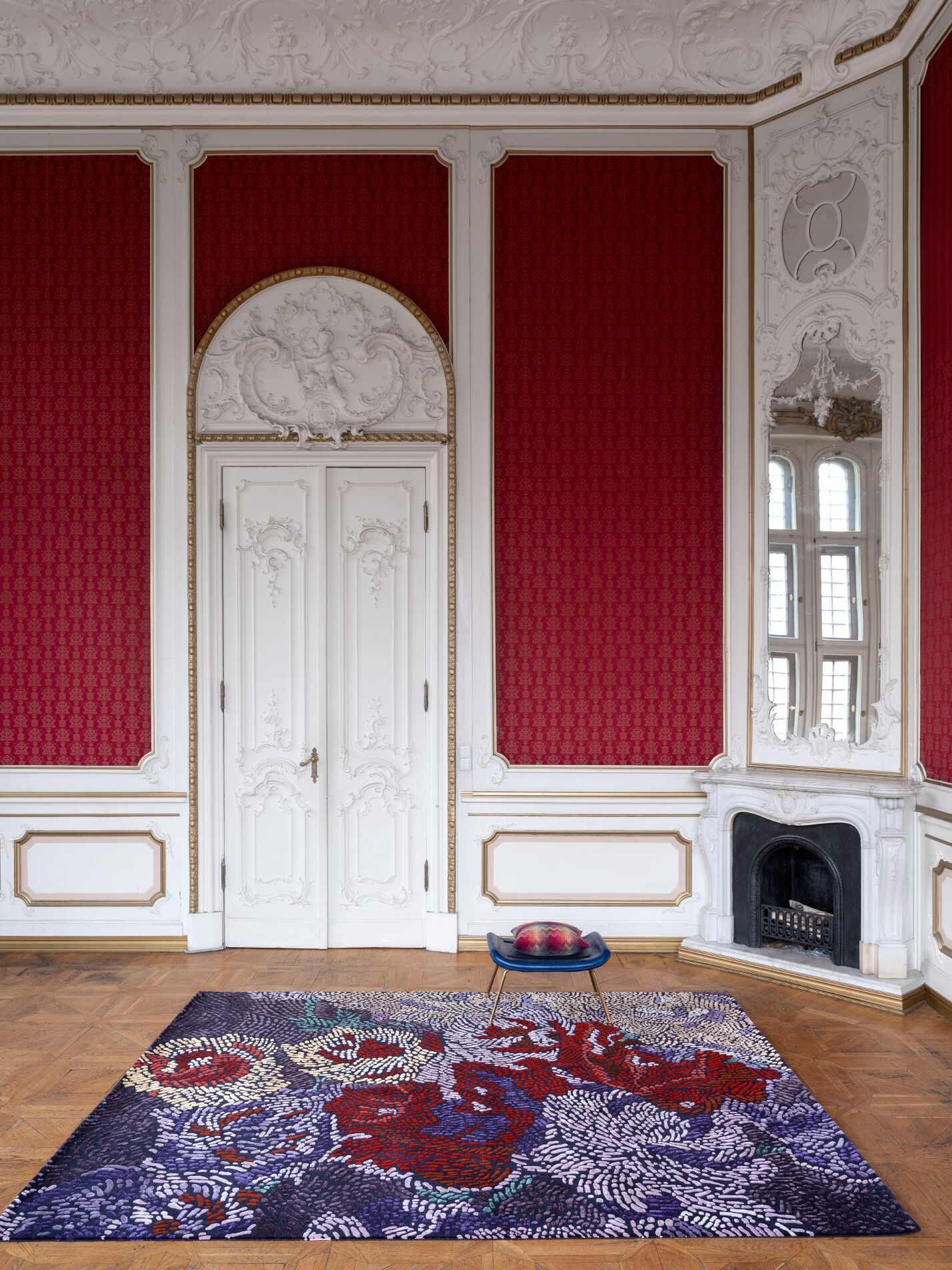 Ковер ручной работы из шерсти и шелка Tapis Rouge навсегда ARCH-00115215 - Вид №6