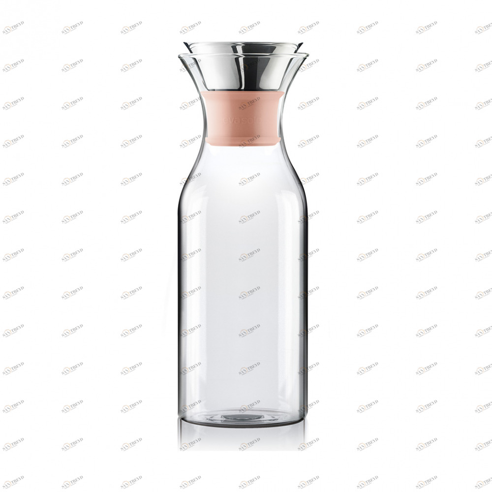 EVA SOLO 567991 Графин Fridge, 1 л, персиковый Стекло, нержавеющая сталь, силикон 