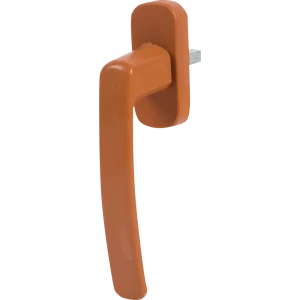 Ручка оконная для ПВХ цвет красно-коричневый