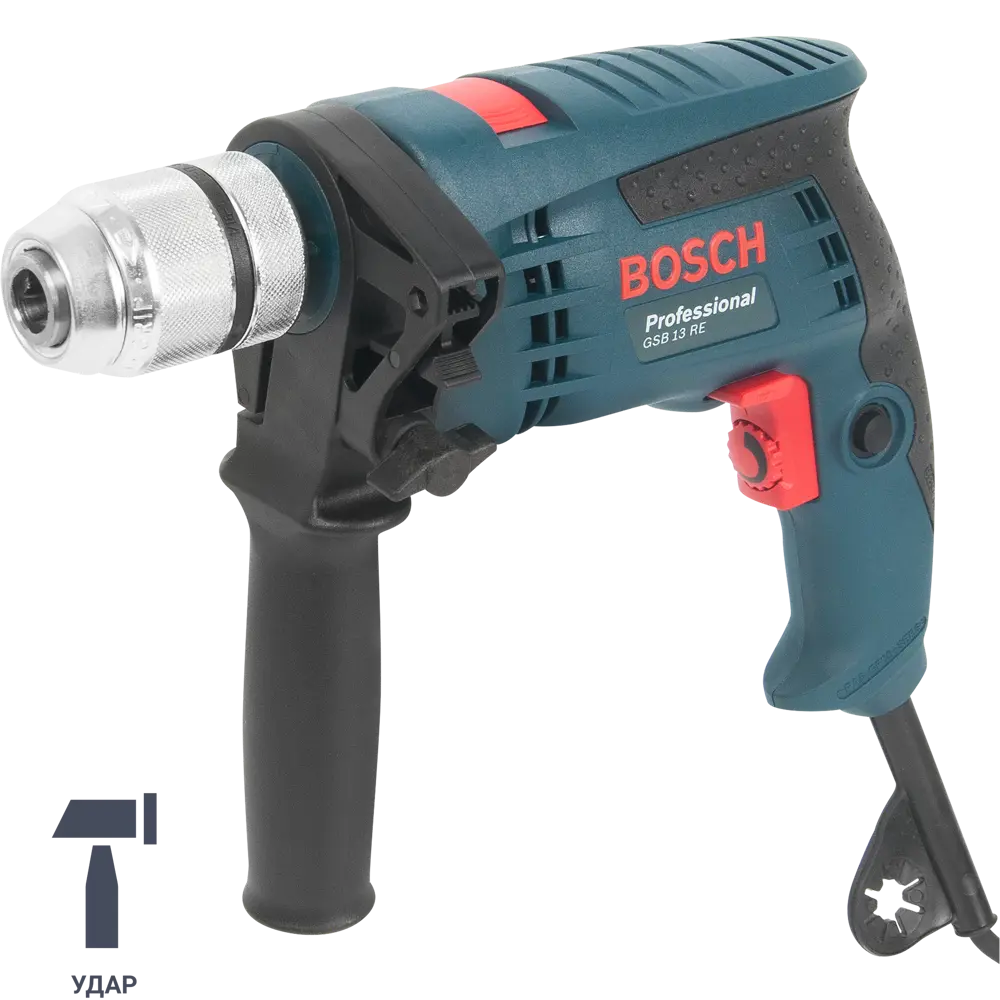 Ударная дрель Bosch GSB 13RE, 0601217100, 600 Вт 81895556 STLM-2030679 BOSCH PROFESSIONAL 