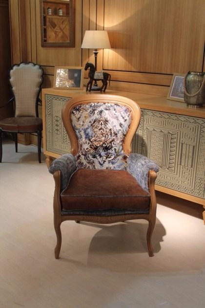 Arvestyle Кресло с обивкой из ткани с подлокотниками Filippo Mn-1620 - Вид №2