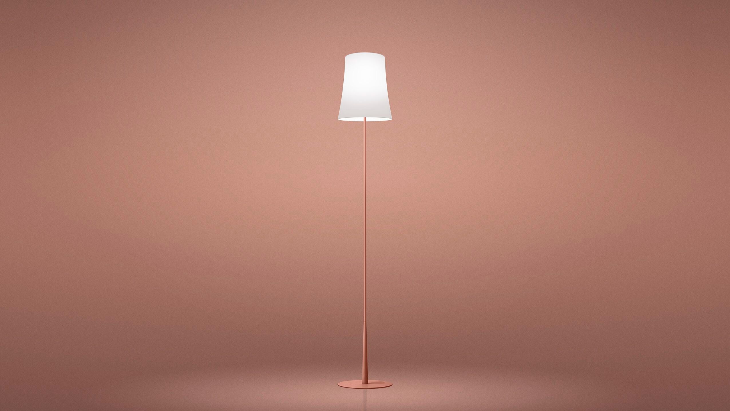 Напольная лампа из поликарбоната и окрашенного алюминия Foscarini птичка ARCH-00006770 - Вид №10